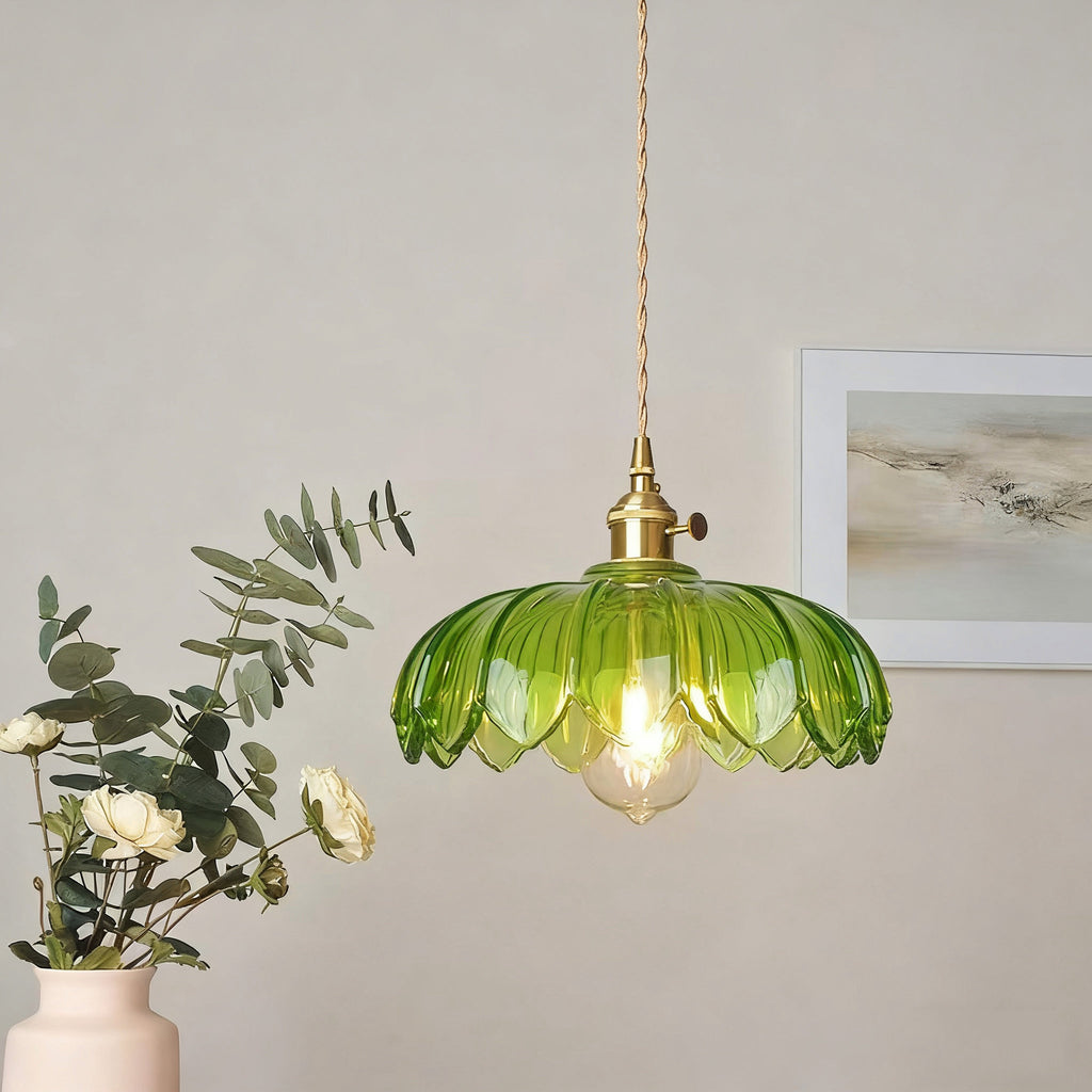 Green Pothos Pendant Light