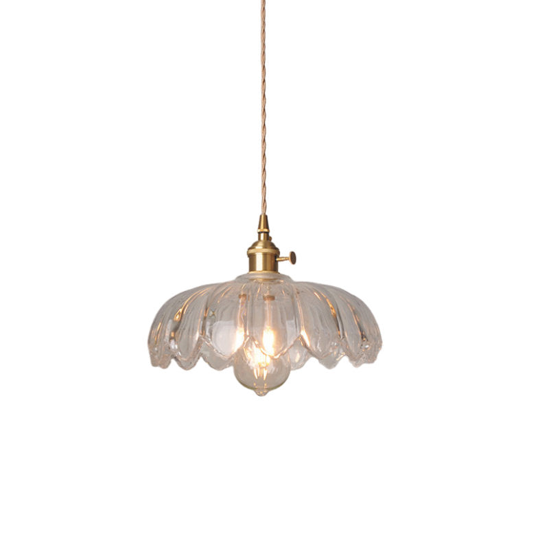 Transparent Pothos Pendant Light