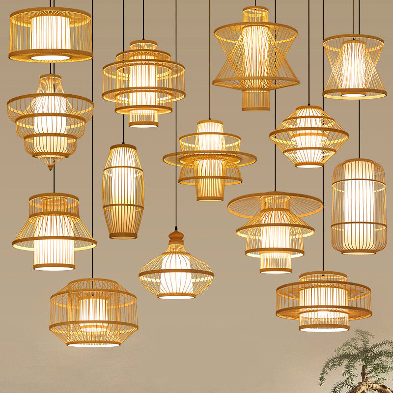 Mushroom-Shaped Pendant Light