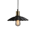 Black Industrial Pendant Light, Style D