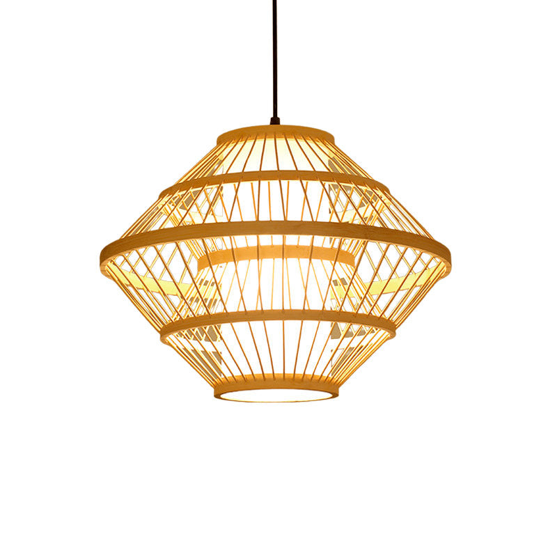 Triple UFO-Shaped Pendant Light