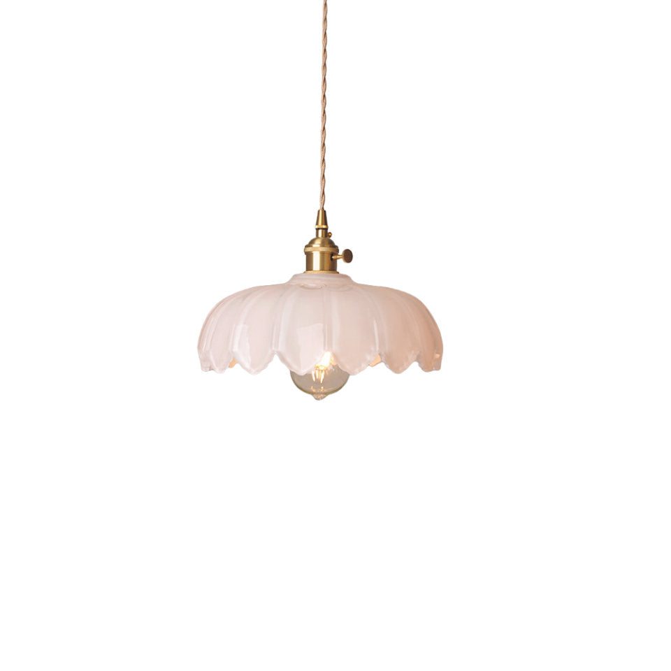 White Pothos Pendant Light