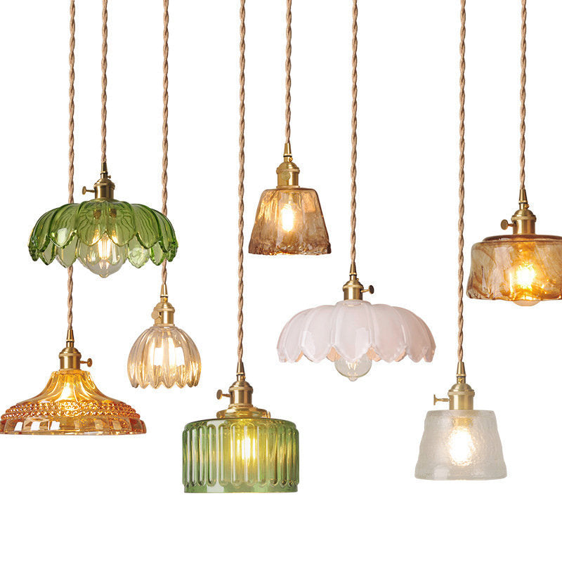 Transparent Pothos Pendant Light